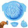 Buy cheap Outdoor Portable Folding Bowl Sucker Licking Pad Slow Food Bowl Dog Basin Silicone Pet Bowl Dog Bowl from wholesalers