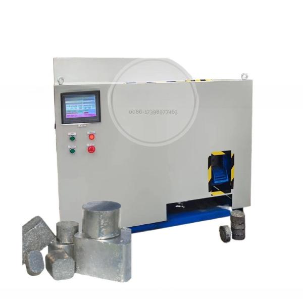 Buy cheap Recycle Aluminum Scrap Blocks with 300 KG Mechanical Stamping and Briquetting Machine from wholesalers