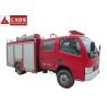 Buy cheap Dongfeng Water Pumper Fire Truck 73kw Engine Power 2000kg Tank Capacity from wholesalers