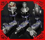 Factory made Premium quality DIN 7/16 connector male 1/2 feeder cable all brass