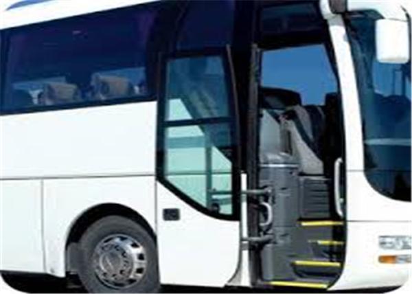Buy cheap Aluminum Bus Door Mechanism , Outswing Sliding Bus Door System Local wedge lock from wholesalers