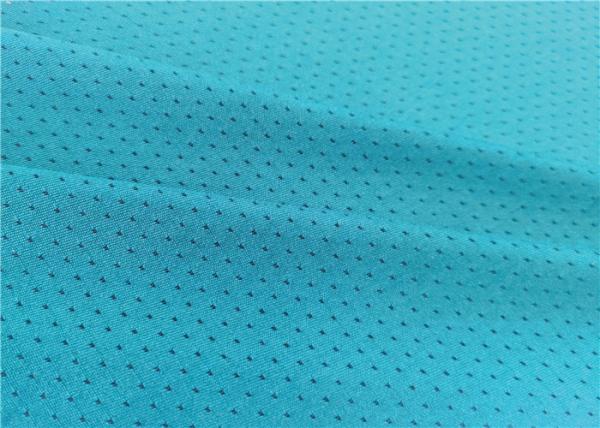 high quality sportswear fabric sport customize mesh fabric 95% polyester 5
