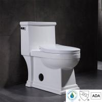 Buy cheap 4.8l American Standard Right Height Elongated Toilet One Piece Floor Mounted product