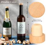 Wine Glass Bottle Stoppers Customizable with Direct and Acceptable Customer's