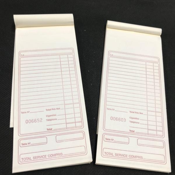 Buy cheap EU order pad Three Parts 50checks Books With Two Staples Binding from wholesalers