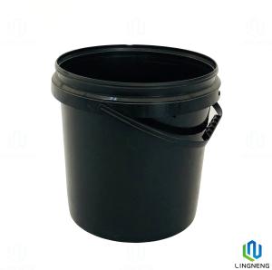 China Round 5 Litre Plastic Buckets For Storage And Turnover Free Sample on sale