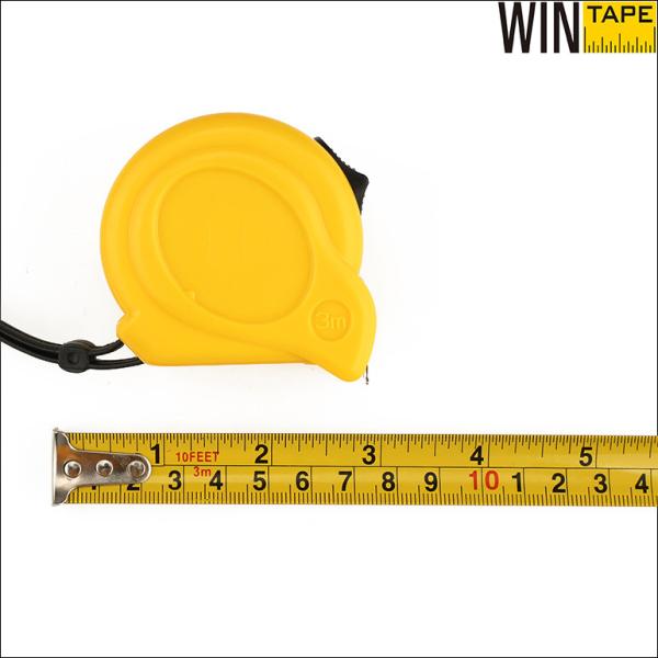 Buy cheap Yellow Steel Measurement Tape , 3m 10ft Metric Imperial Tape Measure For Handicraftsman from wholesalers