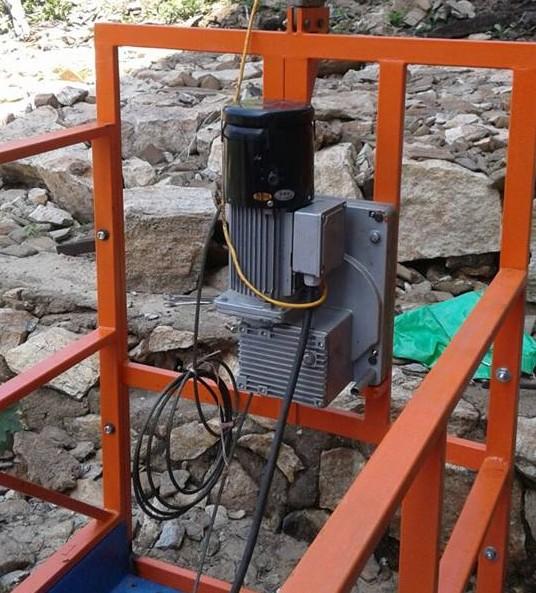 Buy cheap Painting steel walk through stirrup modular temporary suspended working platform ZLP630 Urkraine cradle from wholesalers