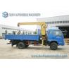 Buy cheap Customized SYSQ4SA2 4 Ton Crane Mounted Truck 8020mm Working Radius from wholesalers
