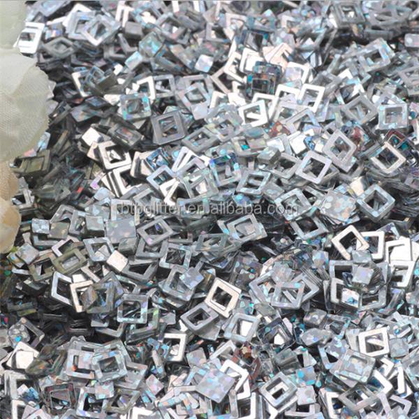 Transform Your Nails with Colourful Nail Beauty Products Plastic Blank Square Pieces Sequined Fluorescent Pieces and More