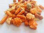 Hot Sale Rice Cracker with Coated Peanut Japanese Grain Snacks Mixed Senbei Rice