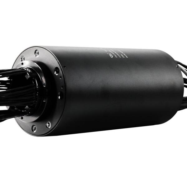 Buy cheap 50 mm Through Bore Rotary Slip Ring Gold To Gold Contact from wholesalers