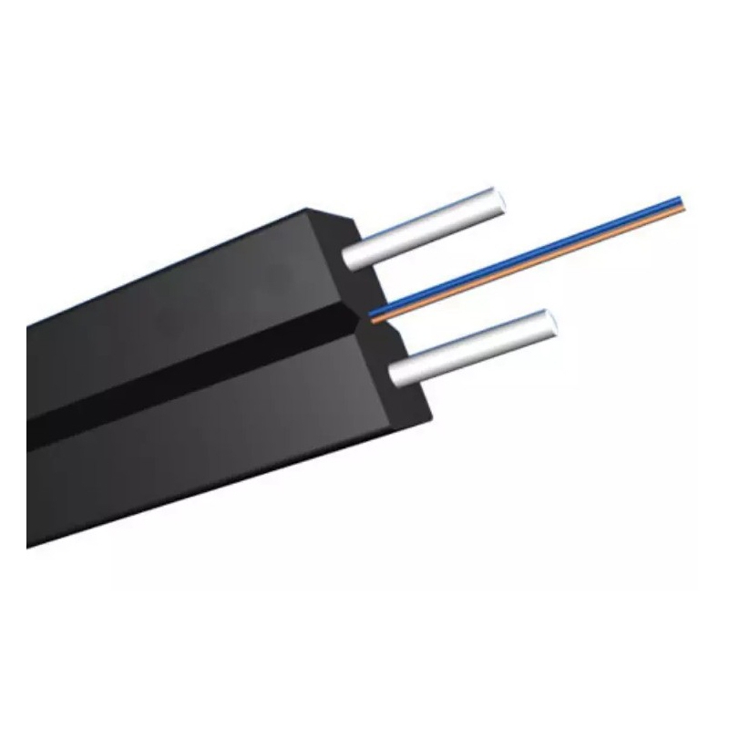 100 N/100mm FTTH Indoor 1 Core G657A1 G657A2 GJXFH GJFJ8v/H Drop Cable Fiber Optic Cable