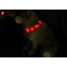 Buy cheap Silicon Flashing LED Dog Necklace , Night Safety Pet Puppy Dog Pedant Collar 70cm from wholesalers