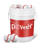 Optic Yellow Plastic 5 Gallon Empty Baseball Softball Bucket for Water ISO9001