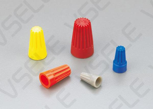 Buy cheap Twist On Electrical Wire Connectors With Spring Insterted Wire Nuts Cap Connections from wholesalers