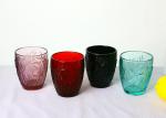 Hand Blowned 290ml 105mm Personalized Crystal Whiskey Glasses Black