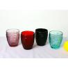 Buy cheap Hand Blowned 290ml 105mm Personalized Crystal Whiskey Glasses Black from wholesalers