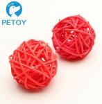 Cats Rattan Ball Durable Pet Toys Heavy Duty Dog Rope Toy Rattan Material