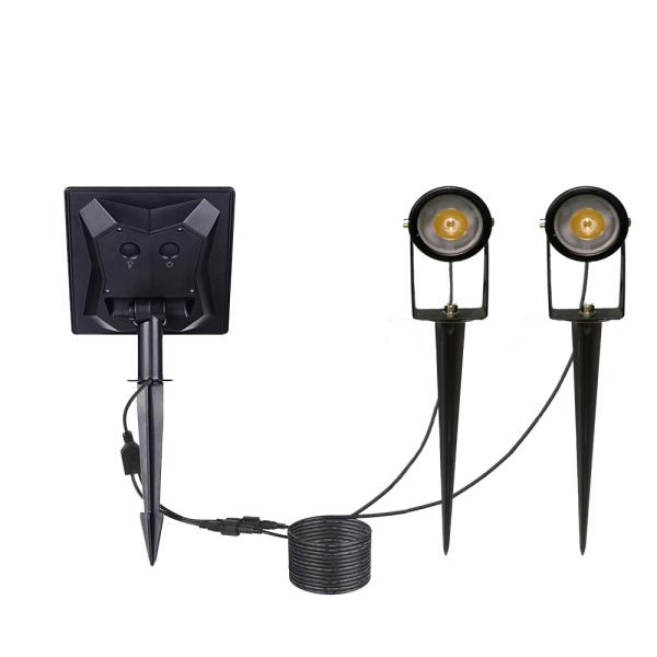 Buy cheap SMD2835 3600mAh Solar Powered Garden Lights IP66 Frost Heat Resistant 6000K from wholesalers