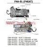 Buy cheap Auto transmission F4A-EL F4EAT sdenoid valve body good quality used original parts from wholesalers