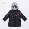 Buy cheap Wholesale Insulated Boutique Clothing Long Stylish Kids Winter Black Puffer Boys Hooded Jacket from wholesalers