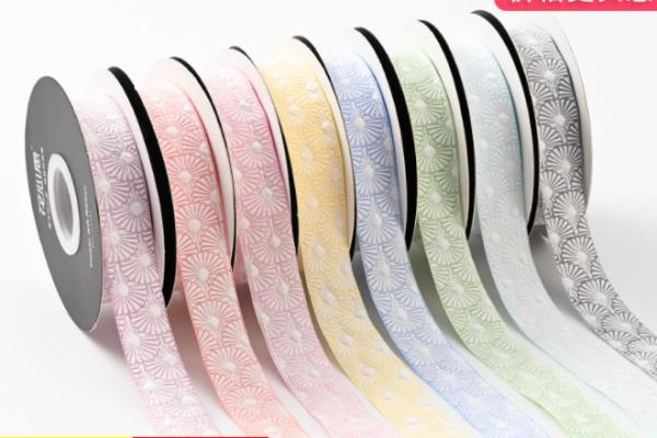 Ribbon bouquet new relief small shell fabric special floral ribbon flower