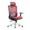Buy cheap Red Full Mesh Furniture Lumbar Support Massage Modern Wholesale Armrest Comfort Fabric Ergonomic Office Chair from wholesalers