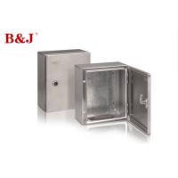 Buy cheap IK10 Stainless Steel Electrical Enclosure Boxes Polished Surface Oil Resistance product