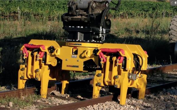 Buy cheap High Durability Hydraulic Trencher Rail Attachments Long Service Life from wholesalers