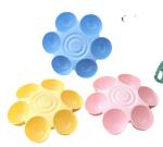 Removable Multiple Cat Feeder Bowls ABS For Food Water
