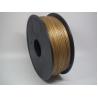Buy cheap 3D Printer Golden Filament ABS, Diametre 1.75mm 1kg test sample plastic printing Material from wholesalers