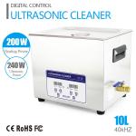 Buy cheap 10L 240W JP - 040S SUS Ultra Sonic Cleaner With Digital Timer / Heater from wholesalers