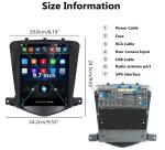 Chevrolet Cruze J300 2008-2012 Android Car Radio Stereo 9.7 Inch HD Capacitive