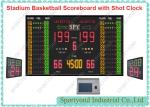 Buy cheap Electronic Digital Stadium Basketball ScoreBoards  with 24s Shot Clock and Timer display from wholesalers