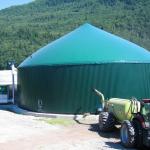 Single Membrane Biogas Cover For Biogas Project Low Emission