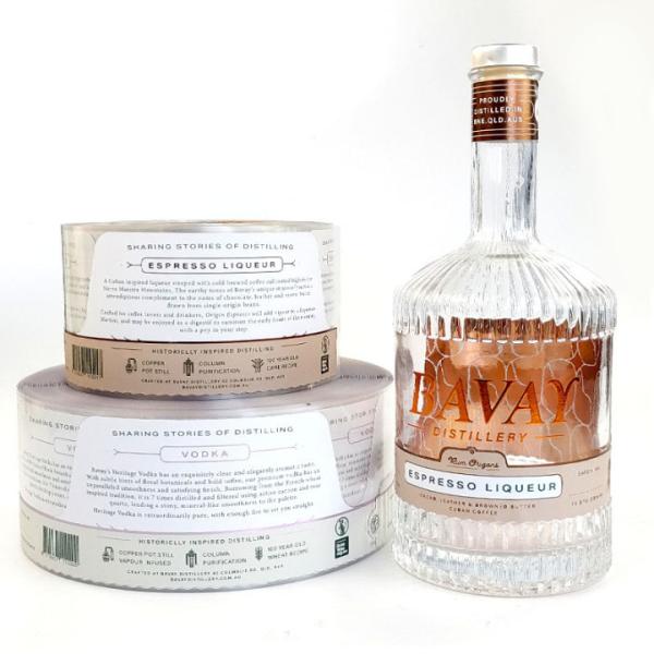 Buy cheap Removable Bottle Custom Label Stickers Oil Proof Heat Resistant from wholesalers