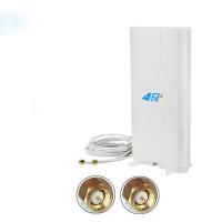 Buy cheap 2700mhz 88dBi white plastic rg174 cable 2m 2 sma connector white omni antenna product