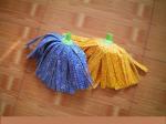 Round Head Non Woven Polyester Fabric Household Felt Mop Water Absorbing