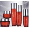 Buy cheap Off-the-shelf preferred creative cosmetics special small black glass bottle 15g emulsion essence bottle from wholesalers