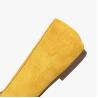 Buy cheap Yellow Polished Casual Dress Loafers OEM Ladies Ballerina Shoes from wholesalers