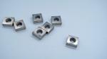 Hard Carbide PCD Grooving Inserts Square 12.7mm For PCBN Cutting Turning