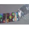 Buy cheap Tamper Evident Void Hologram Sticker / Hot Stamp Stickers Glossy Varnish from wholesalers