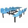 Buy cheap Metal School Canteen Dining Table And Seat Student Restaurant Table Chair Sets School Furniture from wholesalers