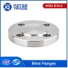 Buy cheap ASME B16.5 A105 Carbon Steel Blind Flange Class 300LB BLRF Raised Face For Chemical Industry from wholesalers