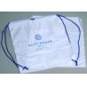 Buy cheap Biodegradable Drawstring Laundry Bag With Printing,Logo Printed Poly Drawstring Hotel/Travel Laundry Plastic Bag from wholesalers
