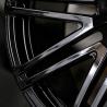 Buy cheap new staggered forged aftermarket Gloss Black forged wheel from wholesalers