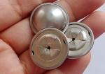 7/8" Domed Capped Speed Insulation Washers Stainless Steel Aluminum