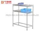 Stainless Steel Metal Rack Shelf Multi Function With Customized Size