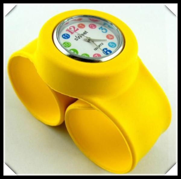 Buy cheap Promotion gift cartoon kids silicone slap watch from wholesalers